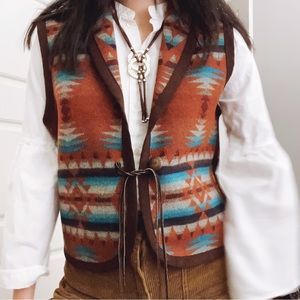 Vintage Pendleton Wool Blanket Vest
